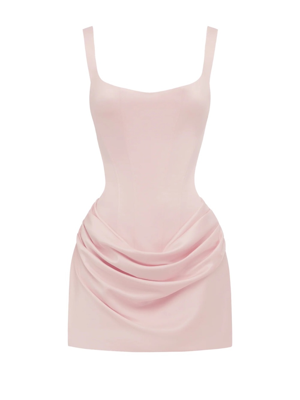 BABYBOO Blush Pink Imogen Corset Mini Dress, Size XS - Picture 5 of 7